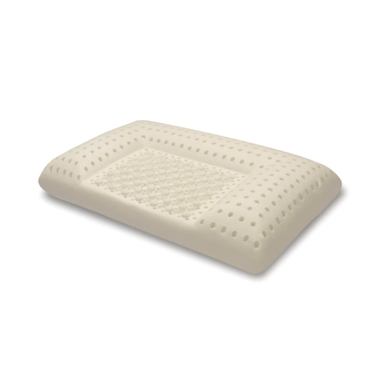Almohada Cervical Pardo Triplex de Látex