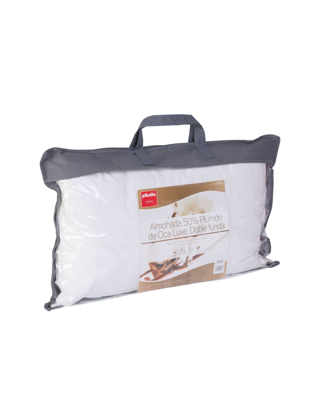 Almohada Pikolin Home Plumón Firmeza Alta