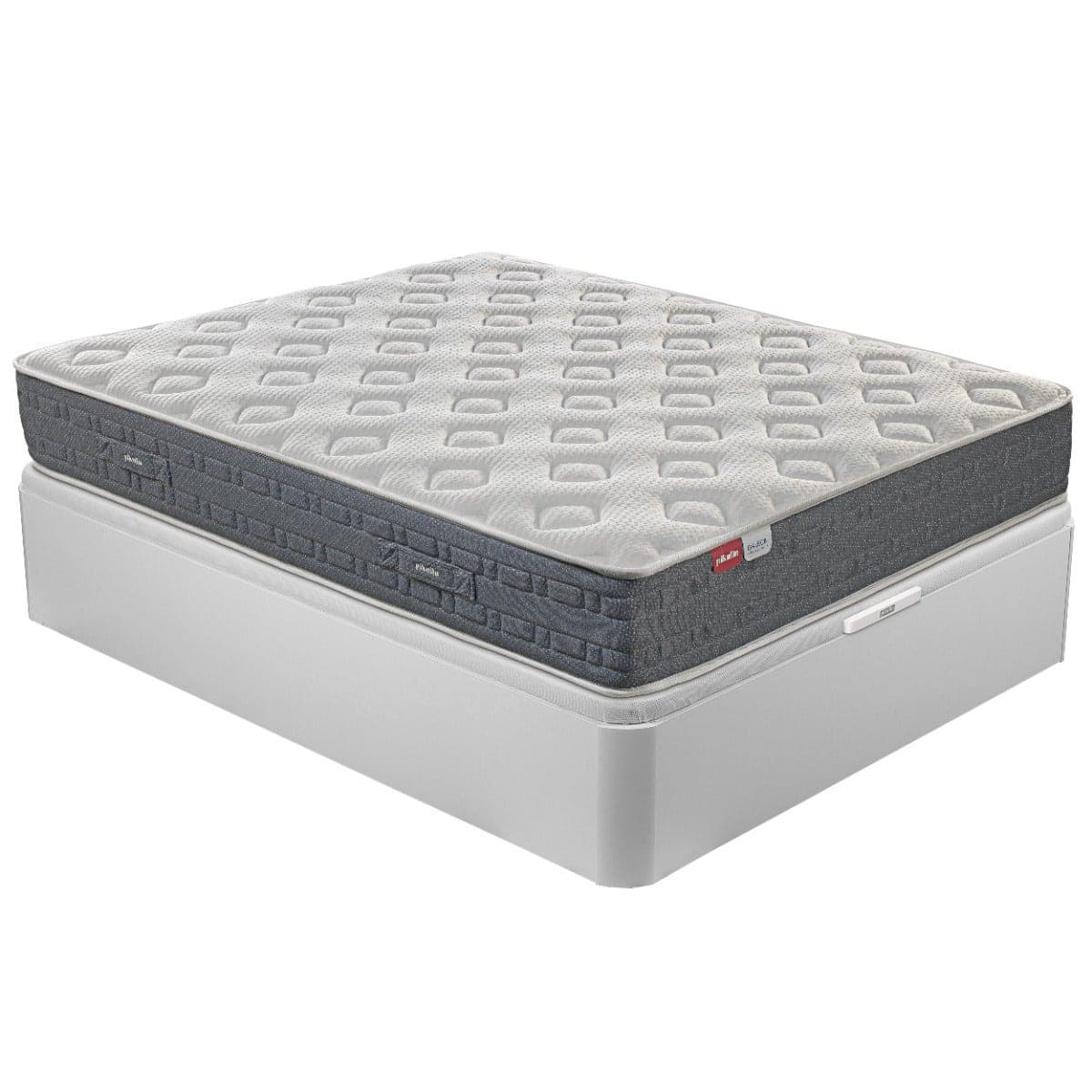 Pack Colchón Pikolin Galeón + Canapé Naturbox 2.0 — Blanco