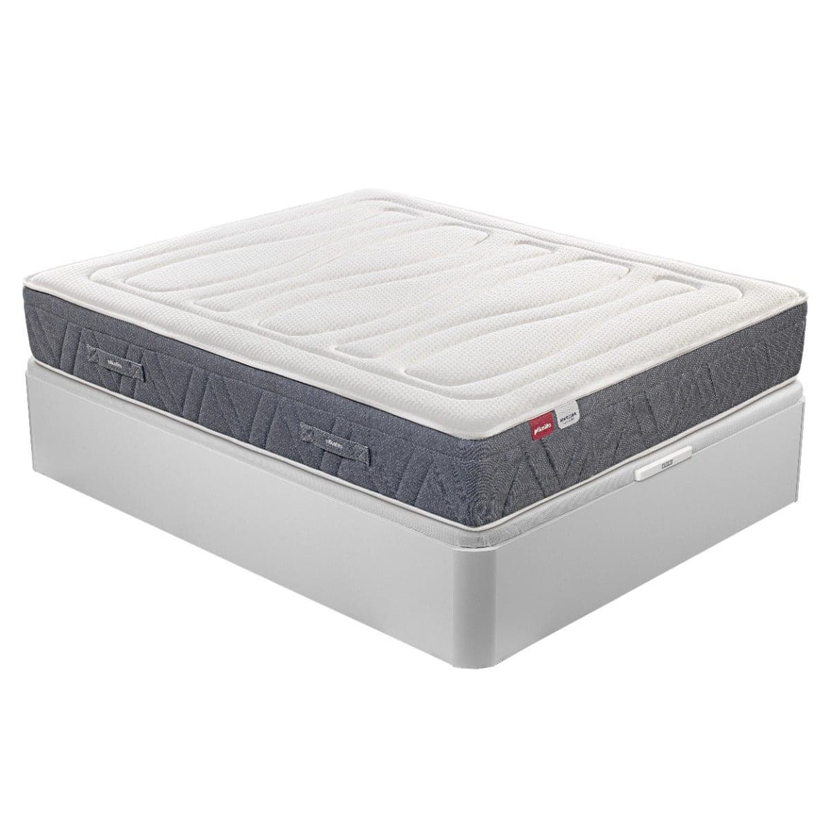 Pack Colchón Pikolin Marisma + Canapé Naturbox 2.0 — Blanco