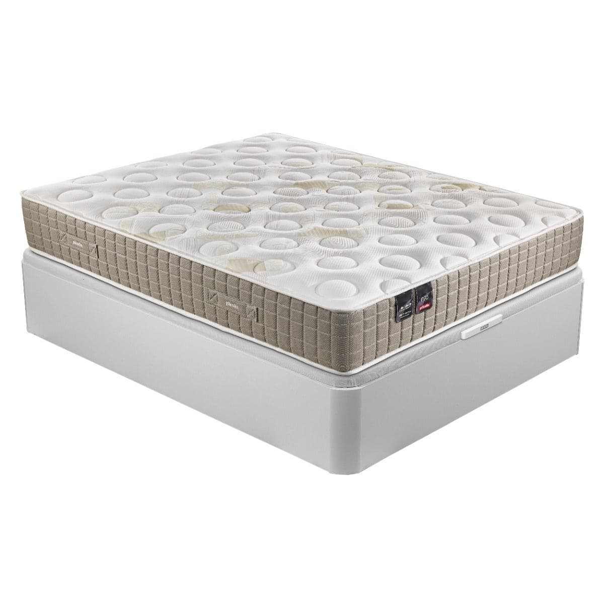 Pack Colchón Pikolin Zeus + Canapé Naturbox 2.0 — Blanco