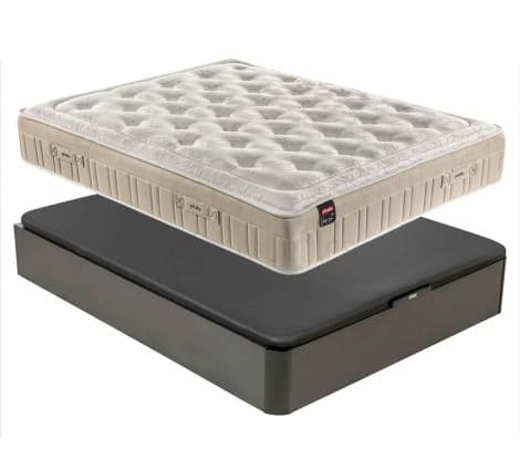 Pack Colchón Pikolin Milenium + Canapé Naturbox 2.0 — Wengué