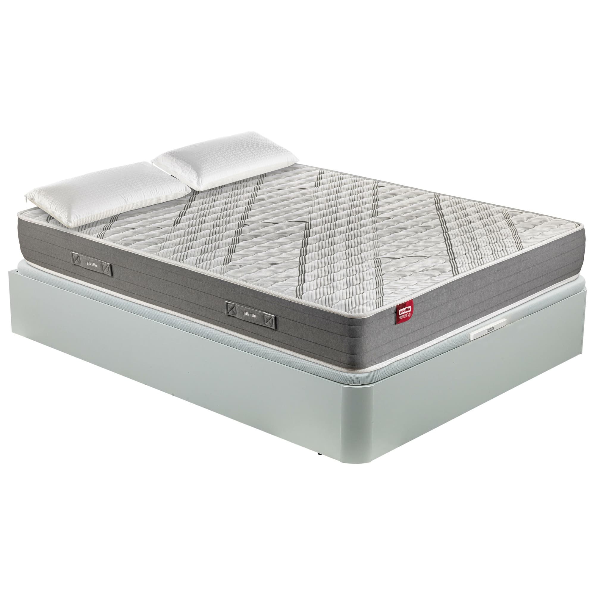 Pack Colchón Pikolin Elan + Canapé Naturbox 2.0 — Blanco